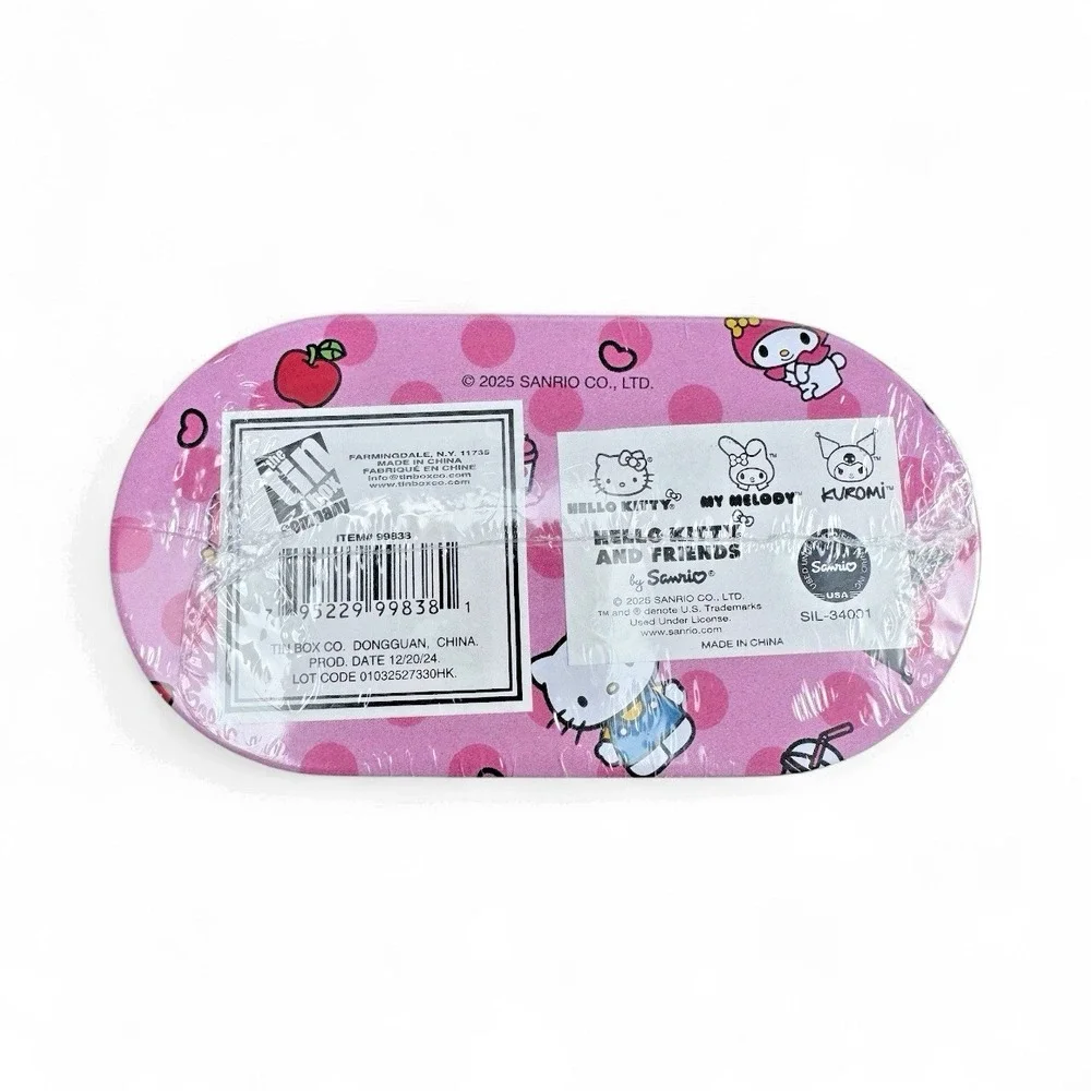 Hello Kitty & Friends Salt & Pepper Shakers – Tin Set with Holder – Sanrio